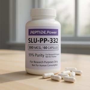 Slu-pp-332 Capsules: 30 / 60 × 300 mcg - Research Peptide Capsules, 99%+ Purity (CoA) | PEPTIDE.Power