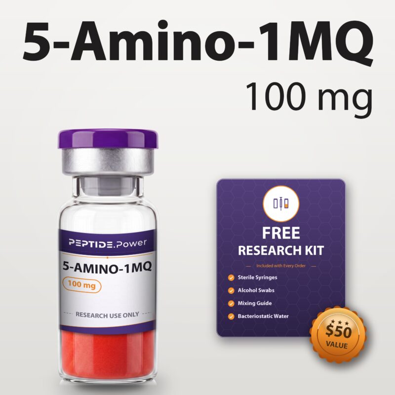 5-Amino-1MQ: 100 mg - Pre-Mixed Research Peptide Pen, 99%+ Purity (CoA) | PEPTIDE.Power