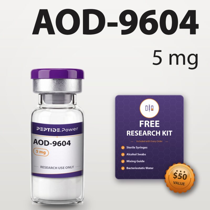 AOD-9604: 5 mg / 10 mg - Pre-Mixed Research Peptide Pen, 99%+ Purity (CoA) | PEPTIDE.Power