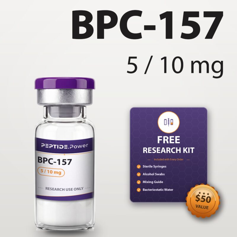 BPC-157: 5 mg / 10 mg - Pre-Mixed Research Peptide Pen, 99%+ Purity (CoA) | PEPTIDE.Power
