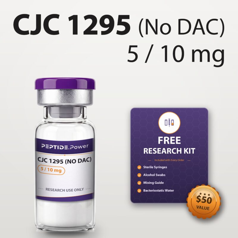 CJC-1295 (No DAC): 5 mg / 10 mg - Pre-Mixed Research Peptide Pen, 99%+ Purity (CoA) | PEPTIDE.Power