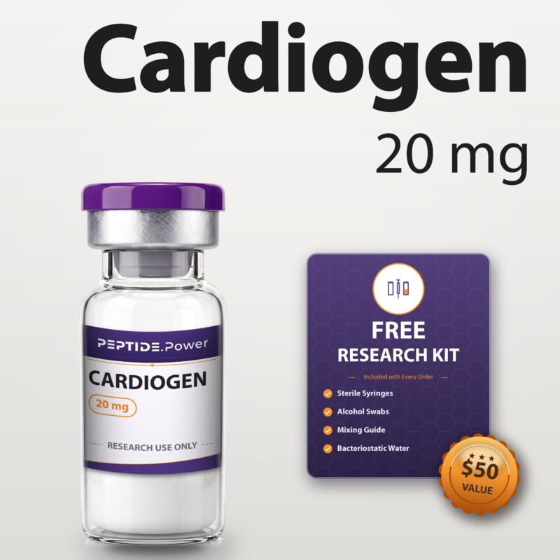 Cardiogen: 20 mg - Pre-Mixed Research Peptide Pen, 99%+ Purity (CoA) | PEPTIDE.Power