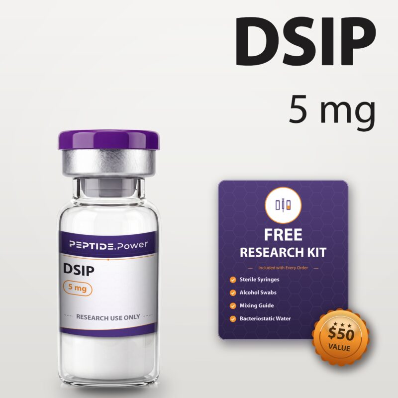DSIP: 5 mg - Pre-Mixed Research Peptide Pen, 99%+ Purity (CoA) | PEPTIDE.Power