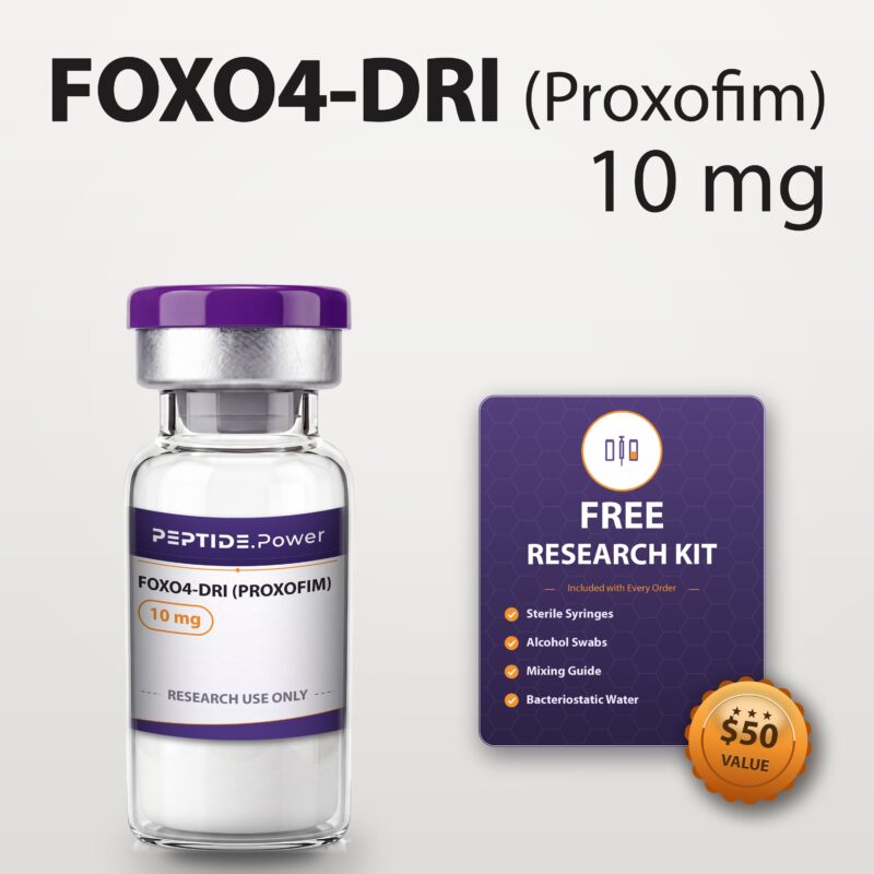 FOXO4-DRI: 10 mg - Pre-Mixed Research Peptide Pen, 99%+ Purity (CoA) | PEPTIDE.Power