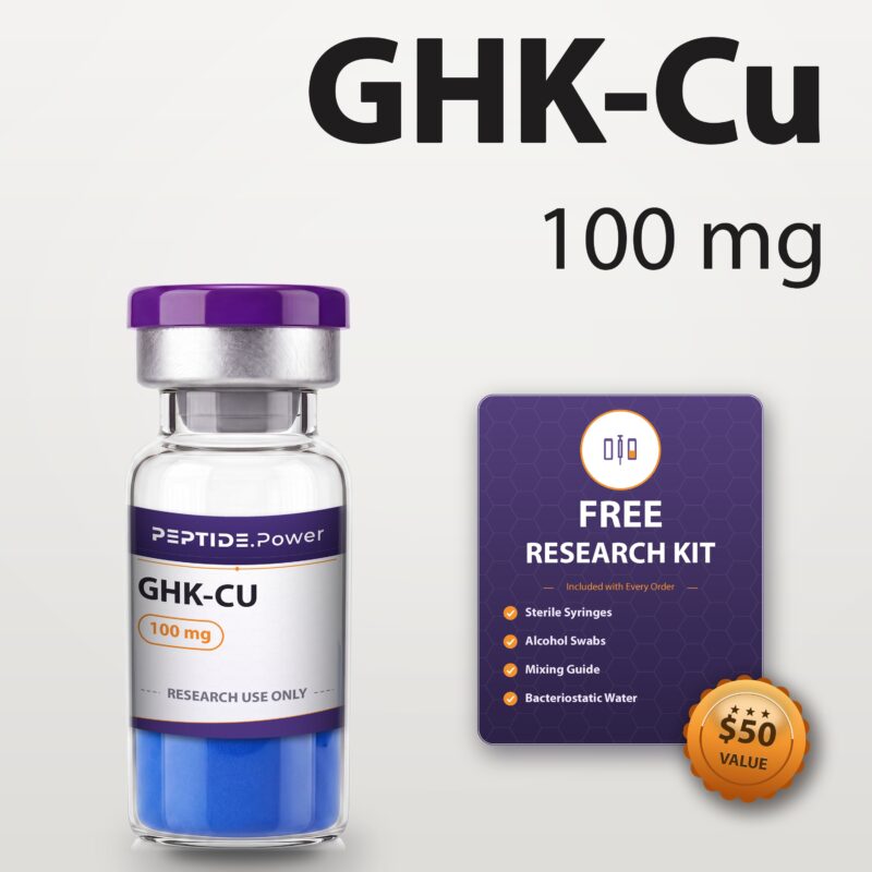 GHK-Cu: 100 mg - Pre-Mixed Research Peptide Pen, 99%+ Purity (CoA) | PEPTIDE.Power