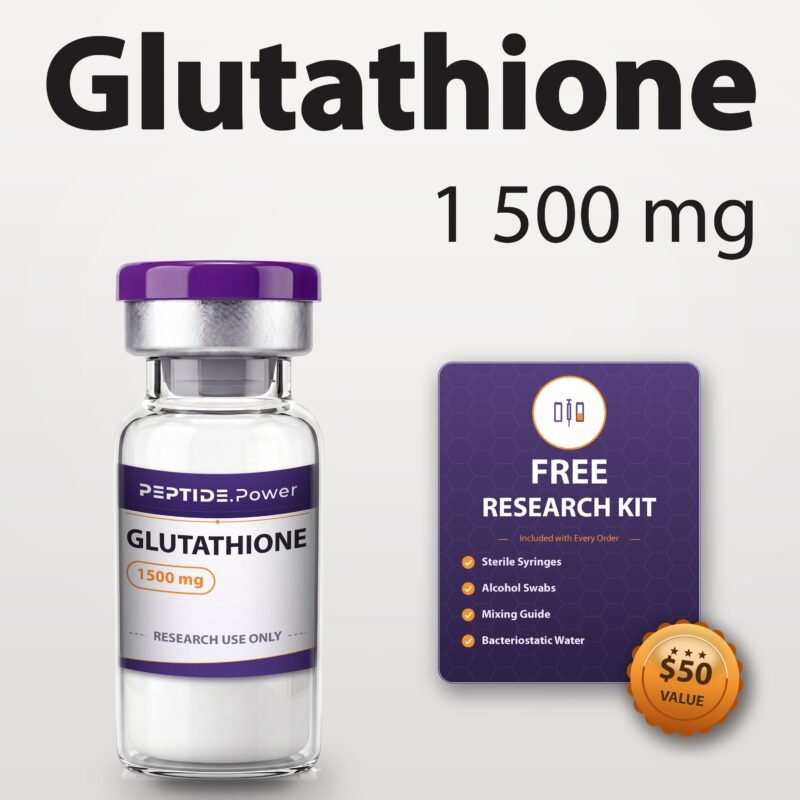 Glutathione: 600 mg / 1500 mg - Pre-Mixed Research Peptide Pen, 99%+ Purity (CoA) | PEPTIDE.Power