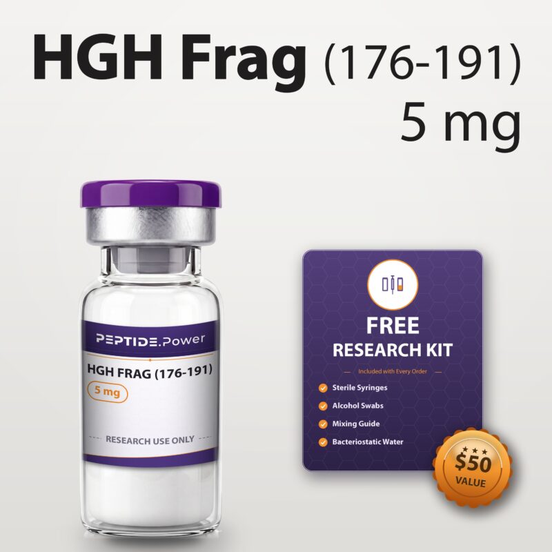 HGH Frag (176-191): 5 mg - Pre-Mixed Research Peptide Pen, 99%+ Purity (CoA) | PEPTIDE.Power