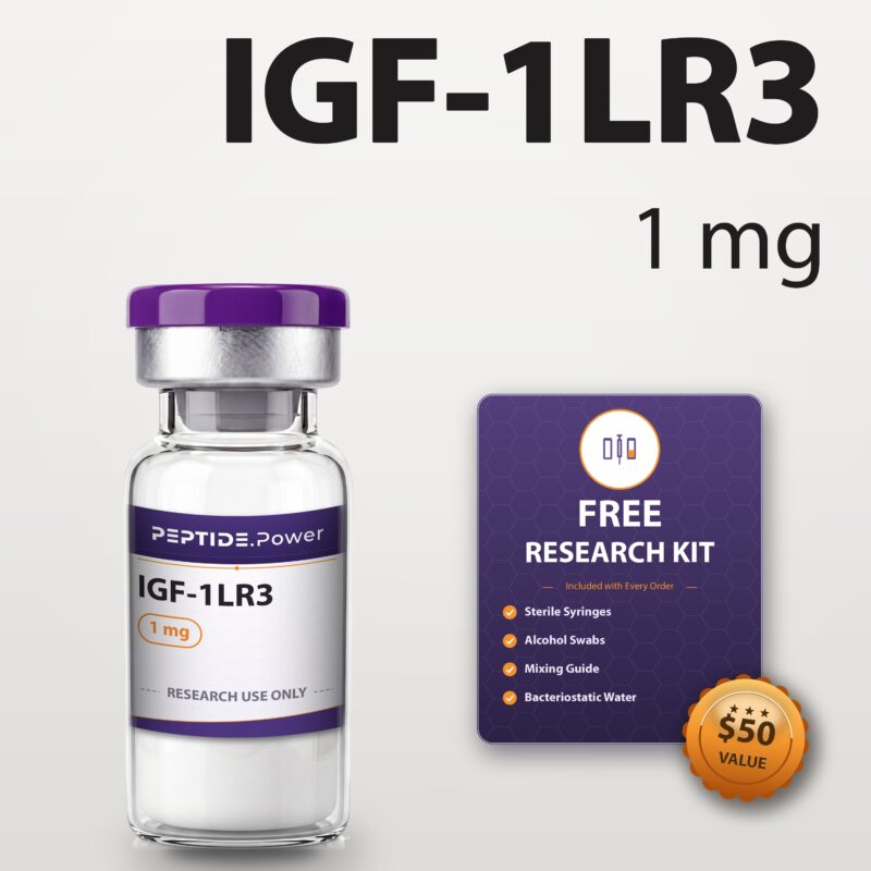 IGF-1 LR3: 1 mg - Pre-Mixed Research Peptide Pen, 99%+ Purity (CoA) | PEPTIDE.Power