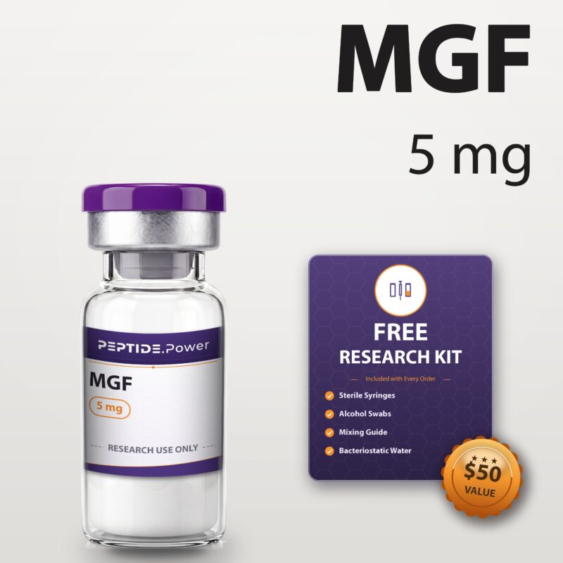 MGF: 5 mg - Pre-Mixed Research Peptide Pen, 99%+ Purity (CoA) | PEPTIDE.Power