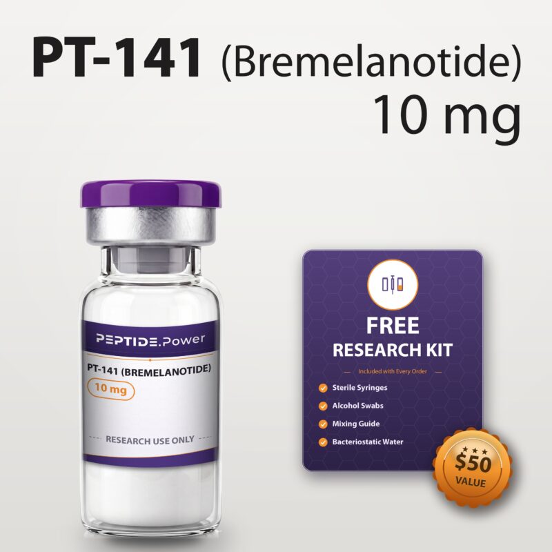 PT-141: 10 mg - Pre-Mixed Research Peptide Pen, 99%+ Purity (CoA) | PEPTIDE.Power