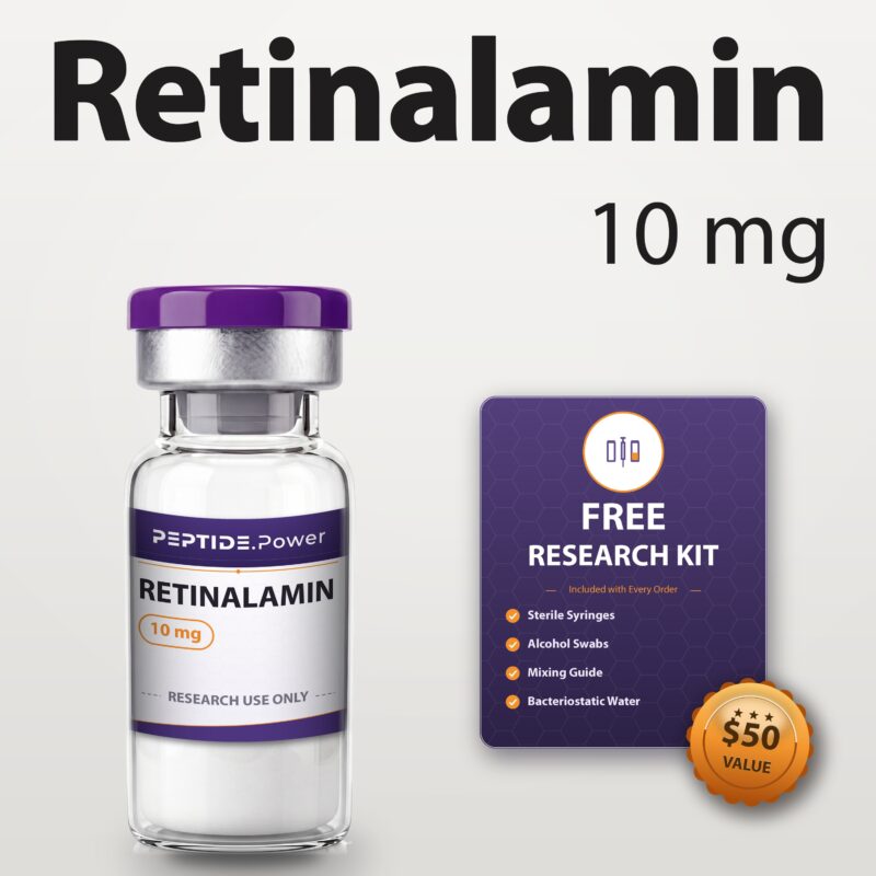 Retinalamin: 10 mg - Pre-Mixed Research Peptide Pen, 99%+ Purity (CoA) | PEPTIDE.Power