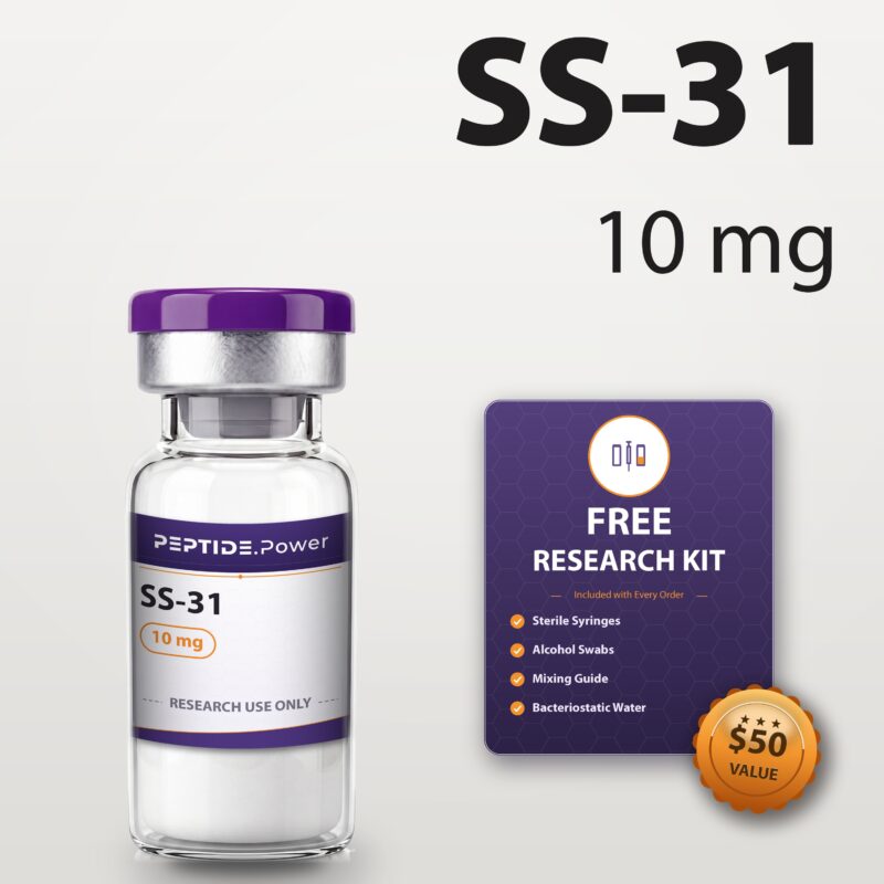 SS-31 (Elamipretide): 10 mg - Pre-Mixed Research Peptide Pen, 99%+ Purity (CoA) | PEPTIDE.Power