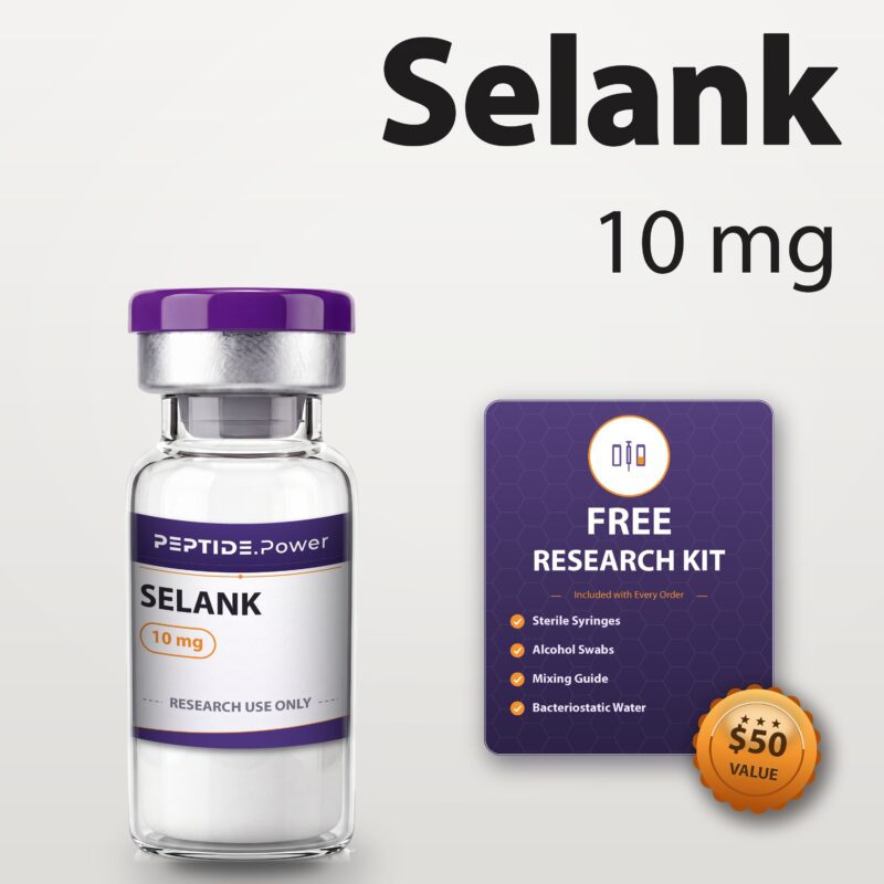 Selank: 10 mg - Pre-Mixed Research Peptide Pen, 99%+ Purity (CoA) | PEPTIDE.Power