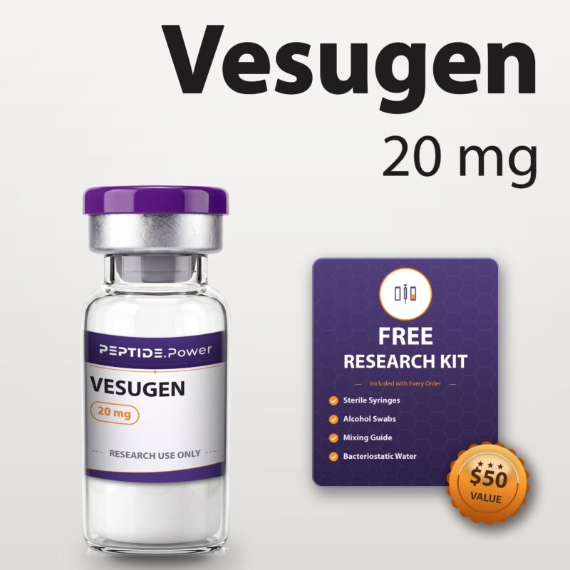 Vesugen: 20 mg - Pre-Mixed Research Peptide Pen, 99%+ Purity (CoA) | PEPTIDE.Power