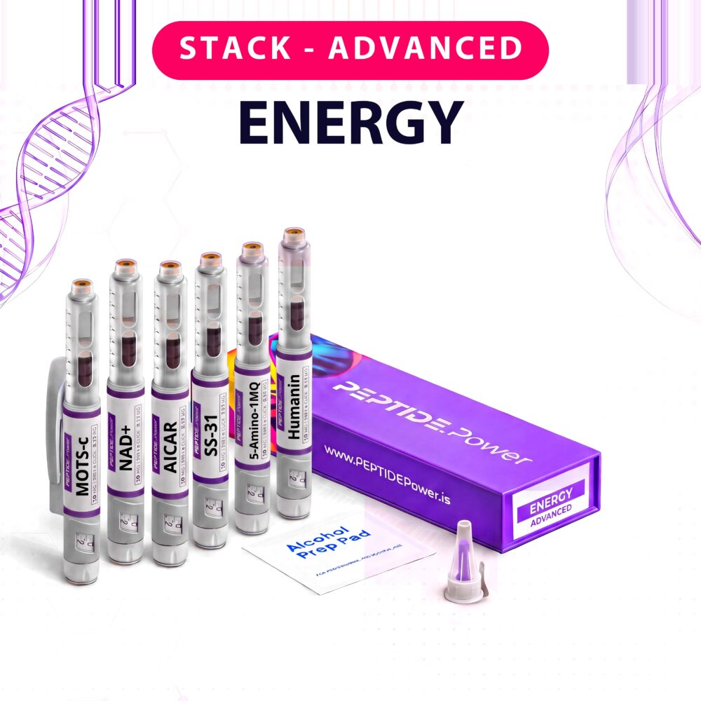 Energy - Advanced - Research Peptide Vial Kit, 99%+ Purity (CoA) | PEPTIDE.Power