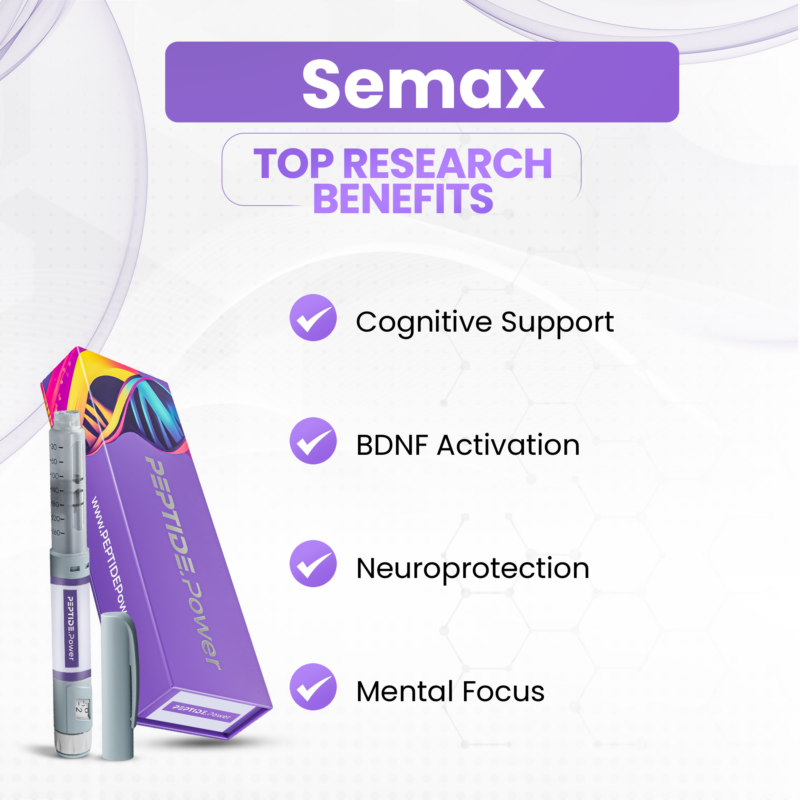 Semax Benefits: Cognitive Support, BDNF Activation, Neuroprotection, Mental Focus