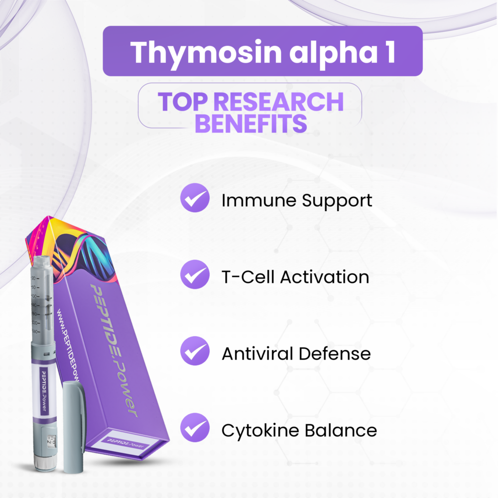 Thymosin Alpha 1 Benefits: Immune Support, T-Cell Activation, Antiviral Defense, Cytokine Balance