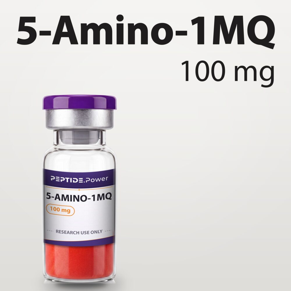 5-Amino-1MQ: 100 mg - Research Peptide Vial Kit, 99%+ Purity (CoA) | PEPTIDE.Power
