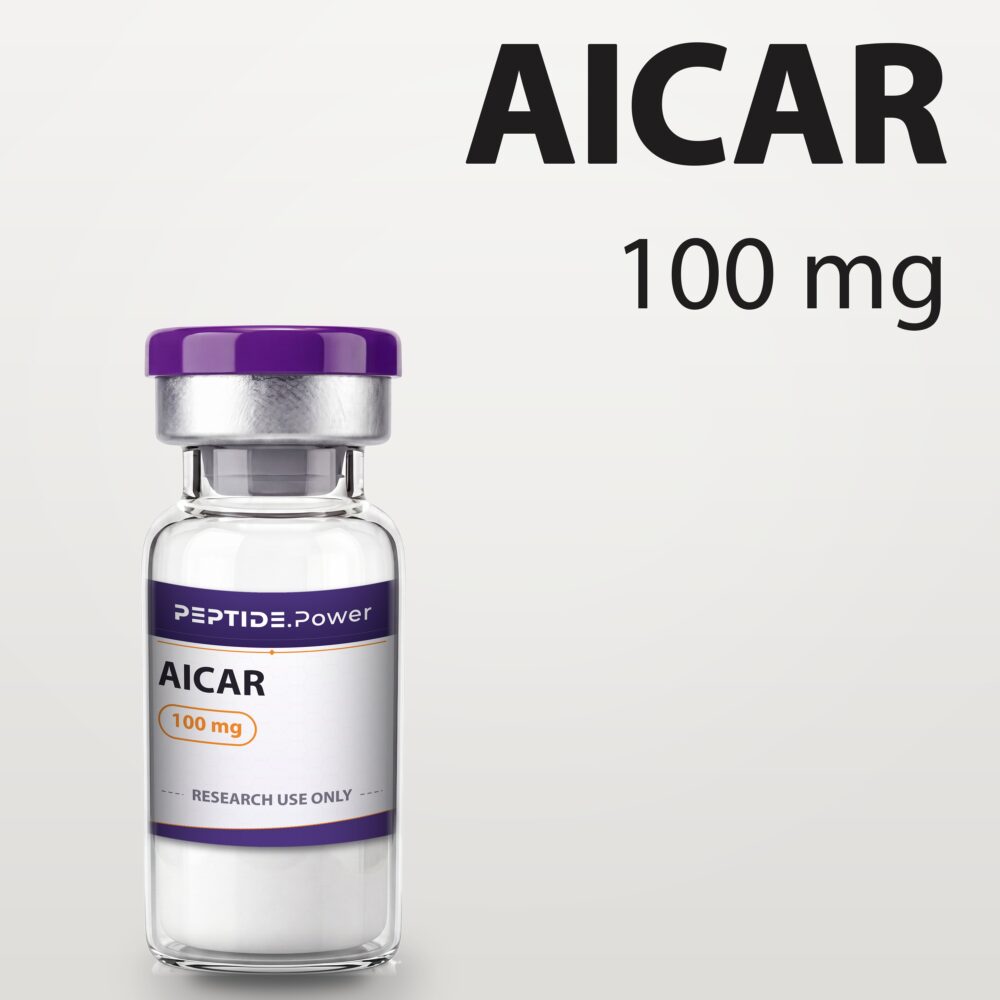 AICAR: 100 mg - Research Peptide Vial Kit, 99%+ Purity (CoA) | PEPTIDE.Power