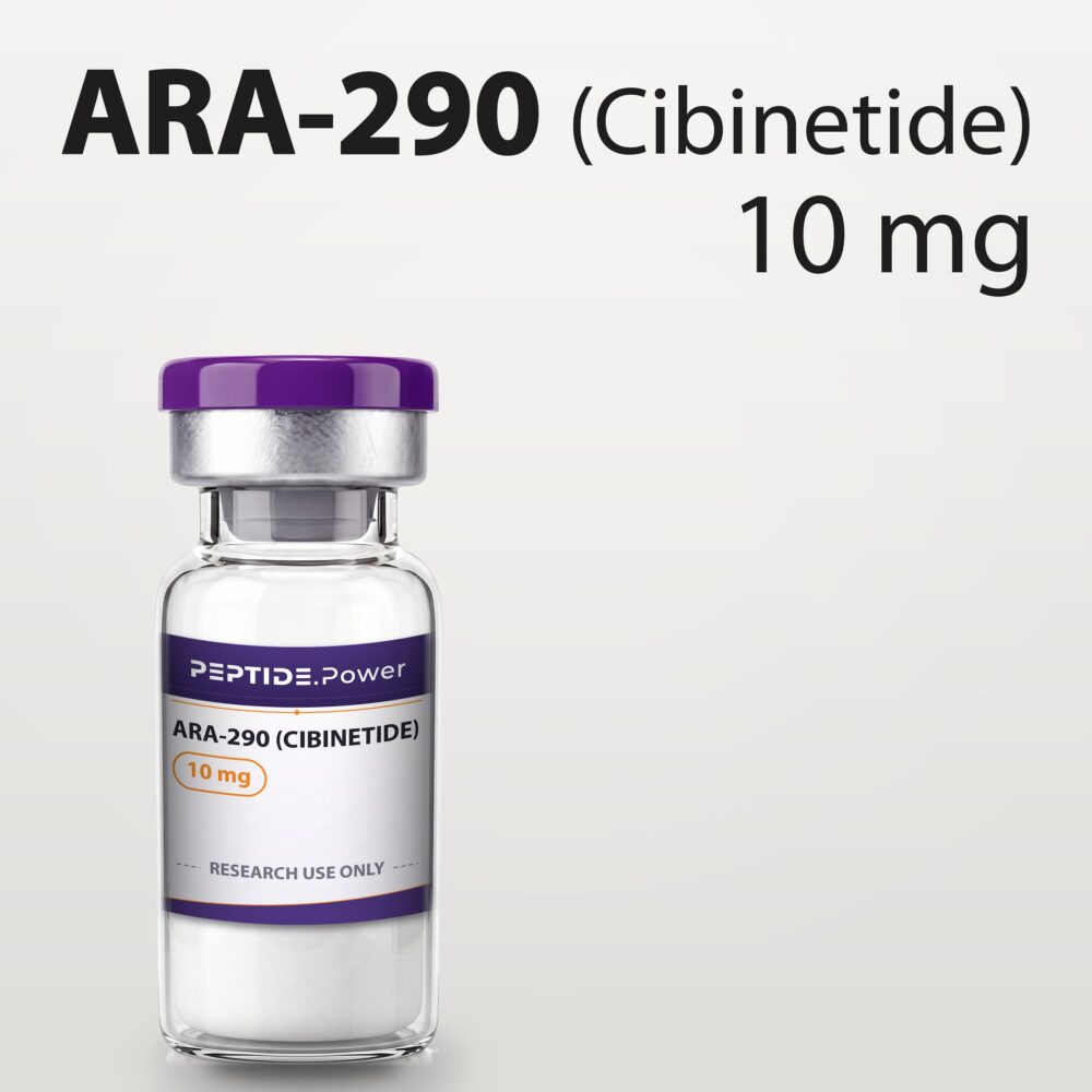 ARA-290: 10 mg - Research Peptide Vial Kit, 99%+ Purity (CoA) | PEPTIDE.Power