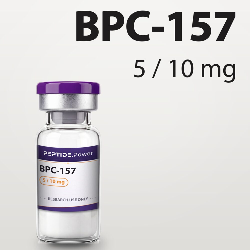 BPC-157: 5 mg / 10 mg - Research Peptide Vial Kit, 99%+ Purity (CoA) | PEPTIDE.Power