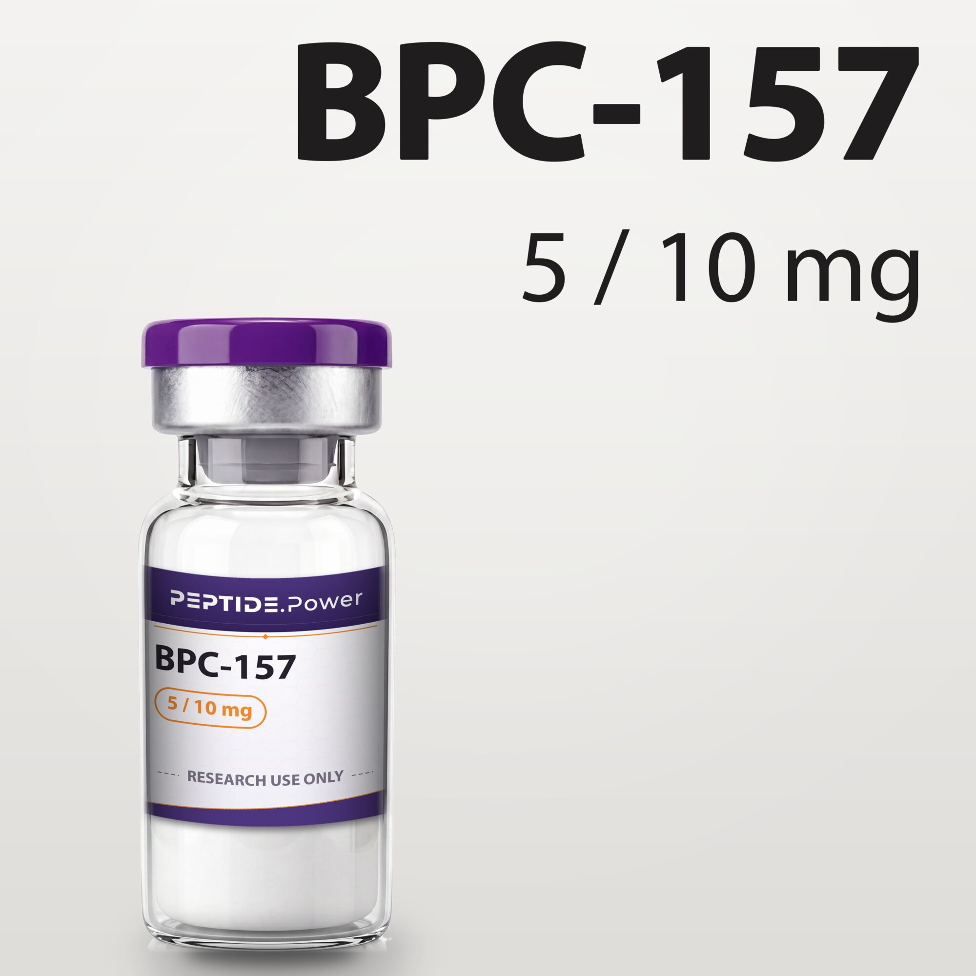 PeptidePower BPC-157 — research vial