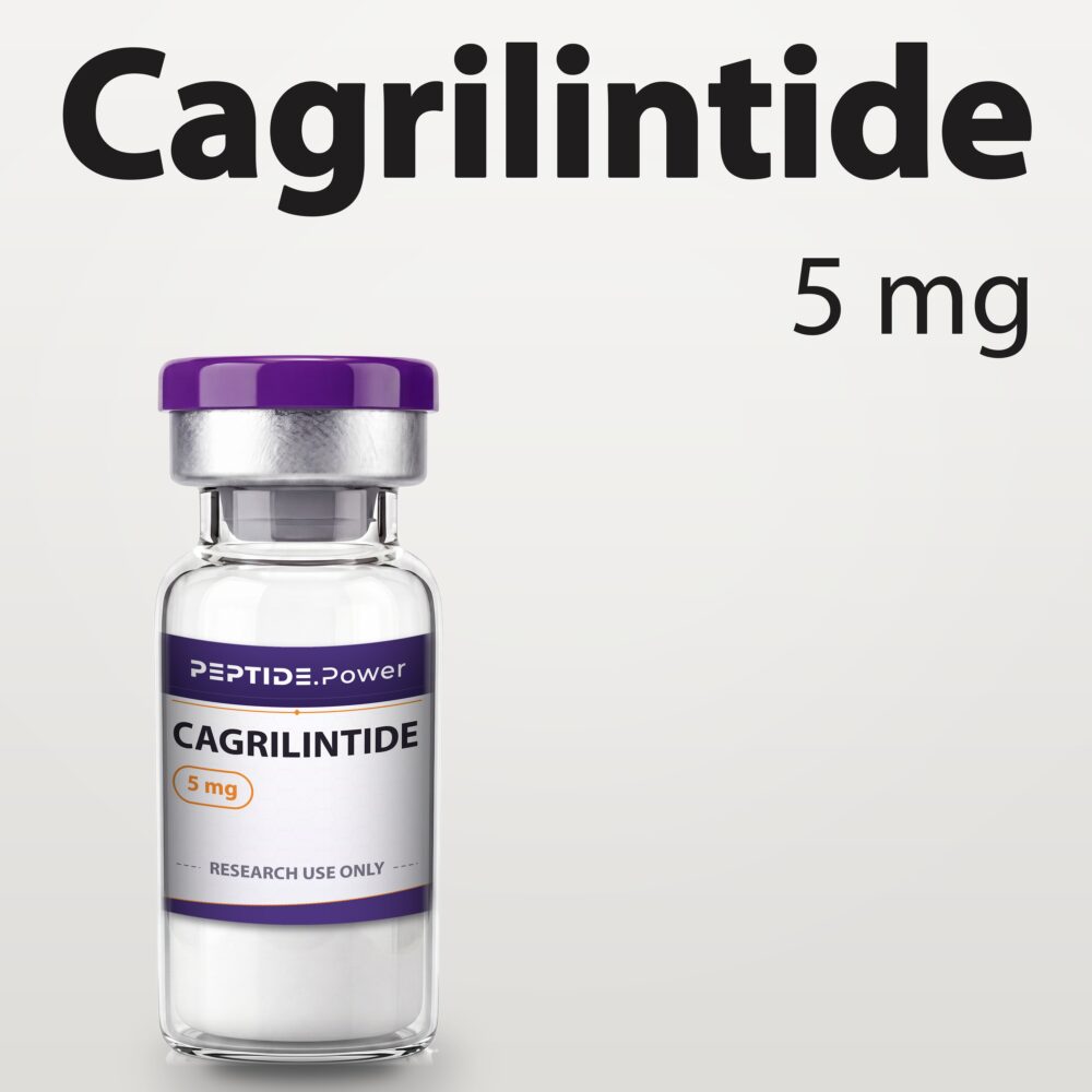 Cagrilintide: 5 mg - Research Peptide Vial Kit, 99%+ Purity (CoA) | PEPTIDE.Power