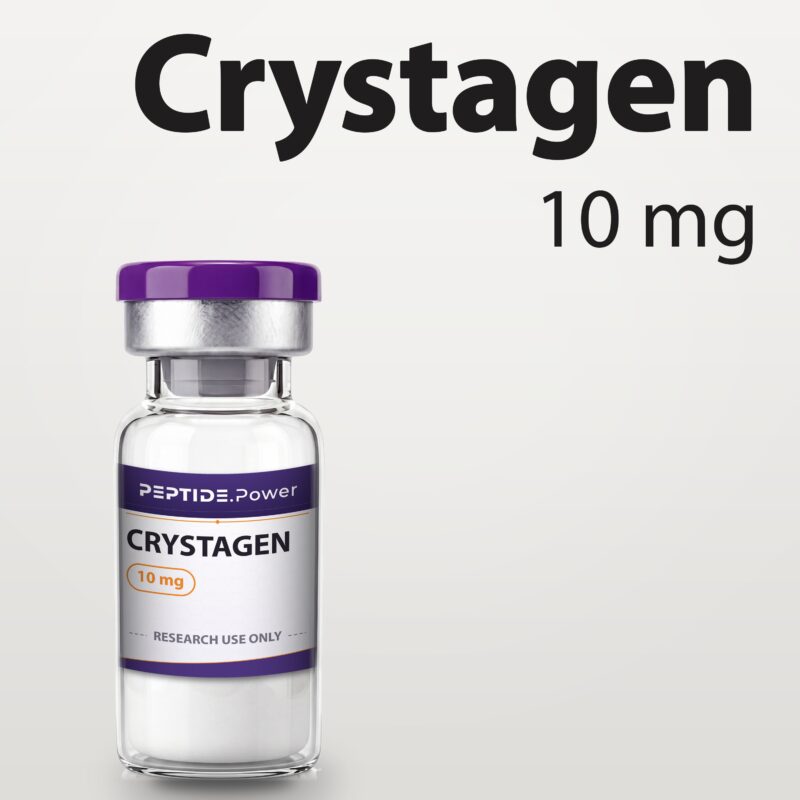 Crystagen: 10 mg - Pre-Mixed Research Peptide Pen, 99%+ Purity (CoA) | PEPTIDE.Power