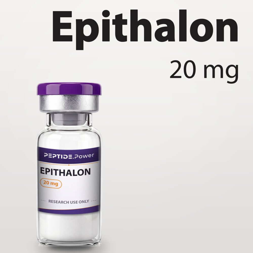 Epithalon: 20 mg - Research Peptide Vial Kit, 99%+ Purity (CoA) | PEPTIDE.Power