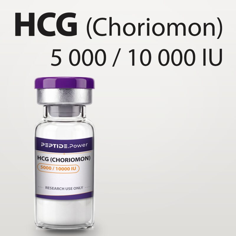 HCG (Choriomon): 10 000 IU / 5000 IU - Pre-Mixed Research Peptide Pen, 99%+ Purity (CoA) | PEPTIDE.Power