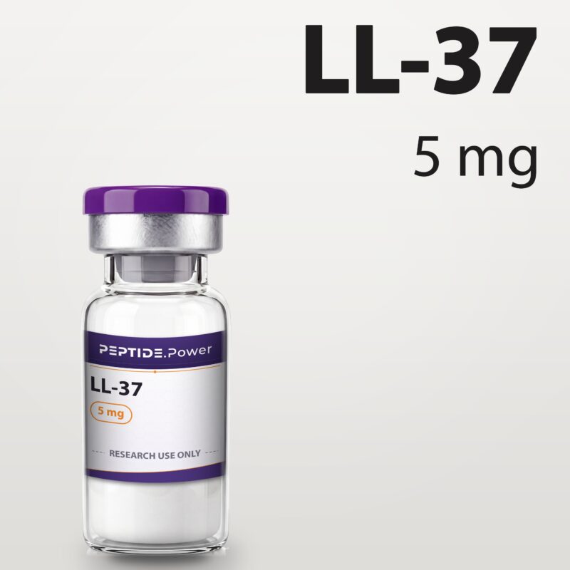 LL-37: 5 mg - Pre-Mixed Research Peptide Pen, 99%+ Purity (CoA) | PEPTIDE.Power