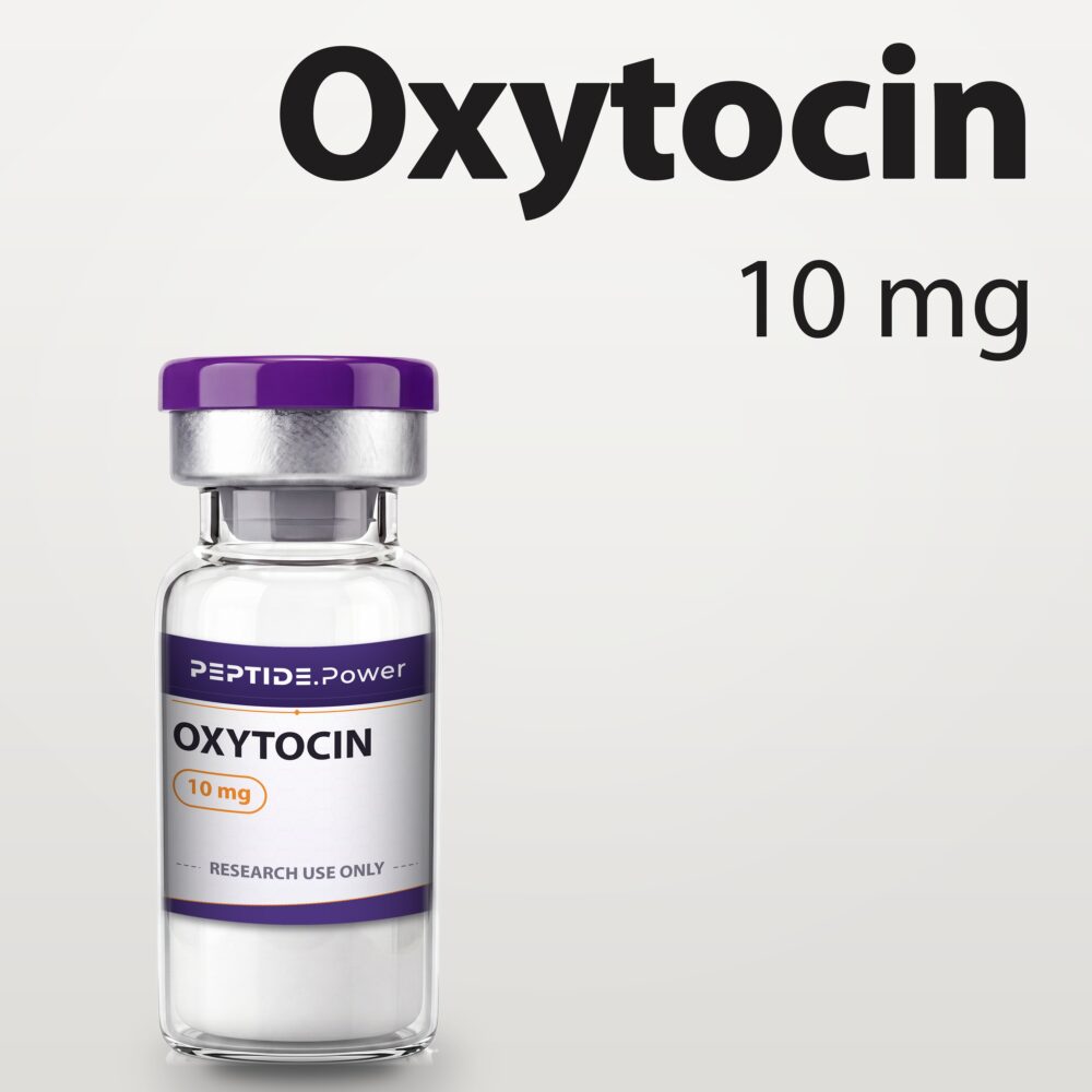 Oxytocin: 2 mg / 10 mg - Research Peptide Vial Kit, 99%+ Purity (CoA) | PEPTIDE.Power