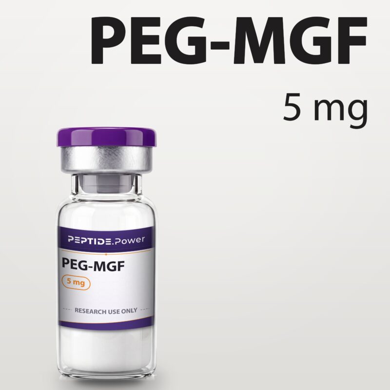 PEG-MGF: 5 mg - Pre-Mixed Research Peptide Pen, 99%+ Purity (CoA) | PEPTIDE.Power