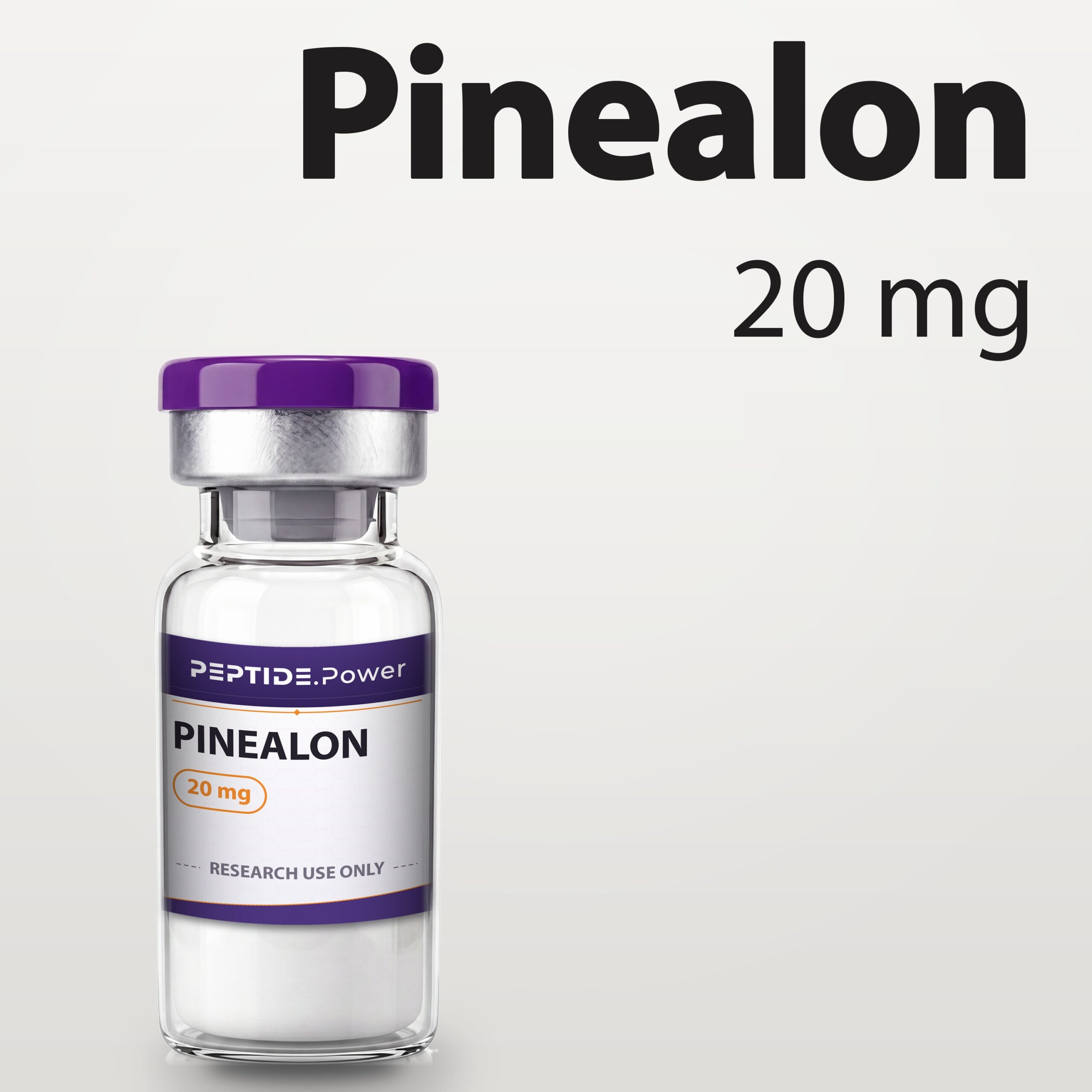 Pinealon - PEPTIDE.Power Pinealon: 20 mg - Research Peptide Vial Kit, 99%+ Purity (CoA) | PEPTIDE.Power