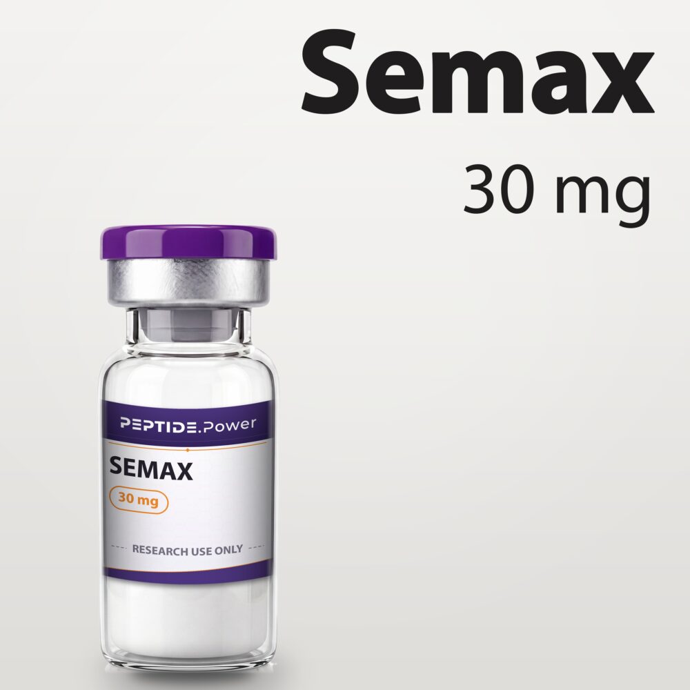 Semax: 30 mg - Research Peptide Vial Kit, 99%+ Purity (CoA) | PEPTIDE.Power