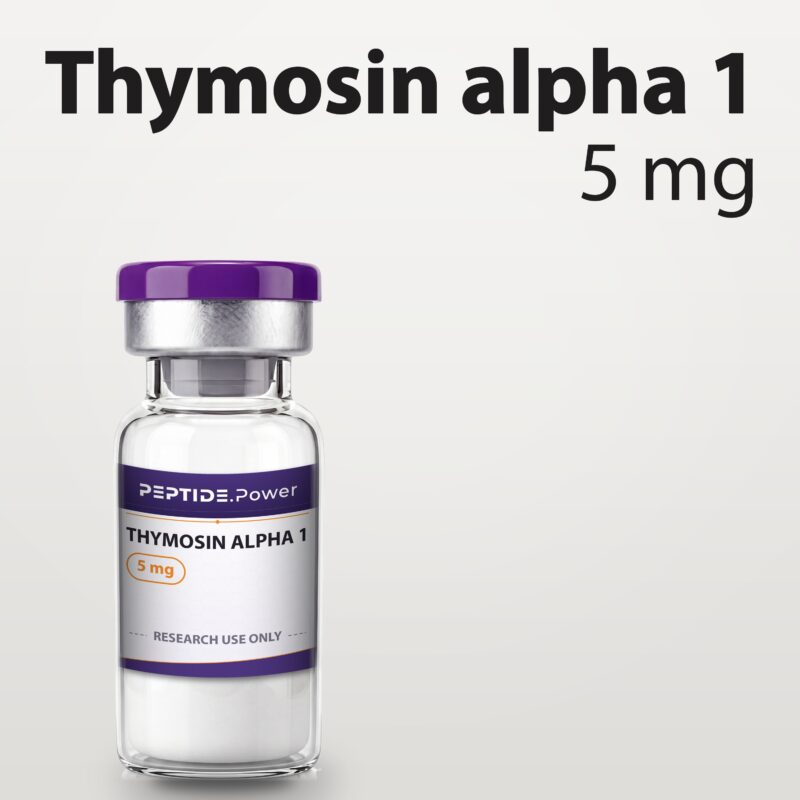 Thymosin Alpha 1: 5 mg - Pre-Mixed Research Peptide Pen, 99%+ Purity (CoA) | PEPTIDE.Power