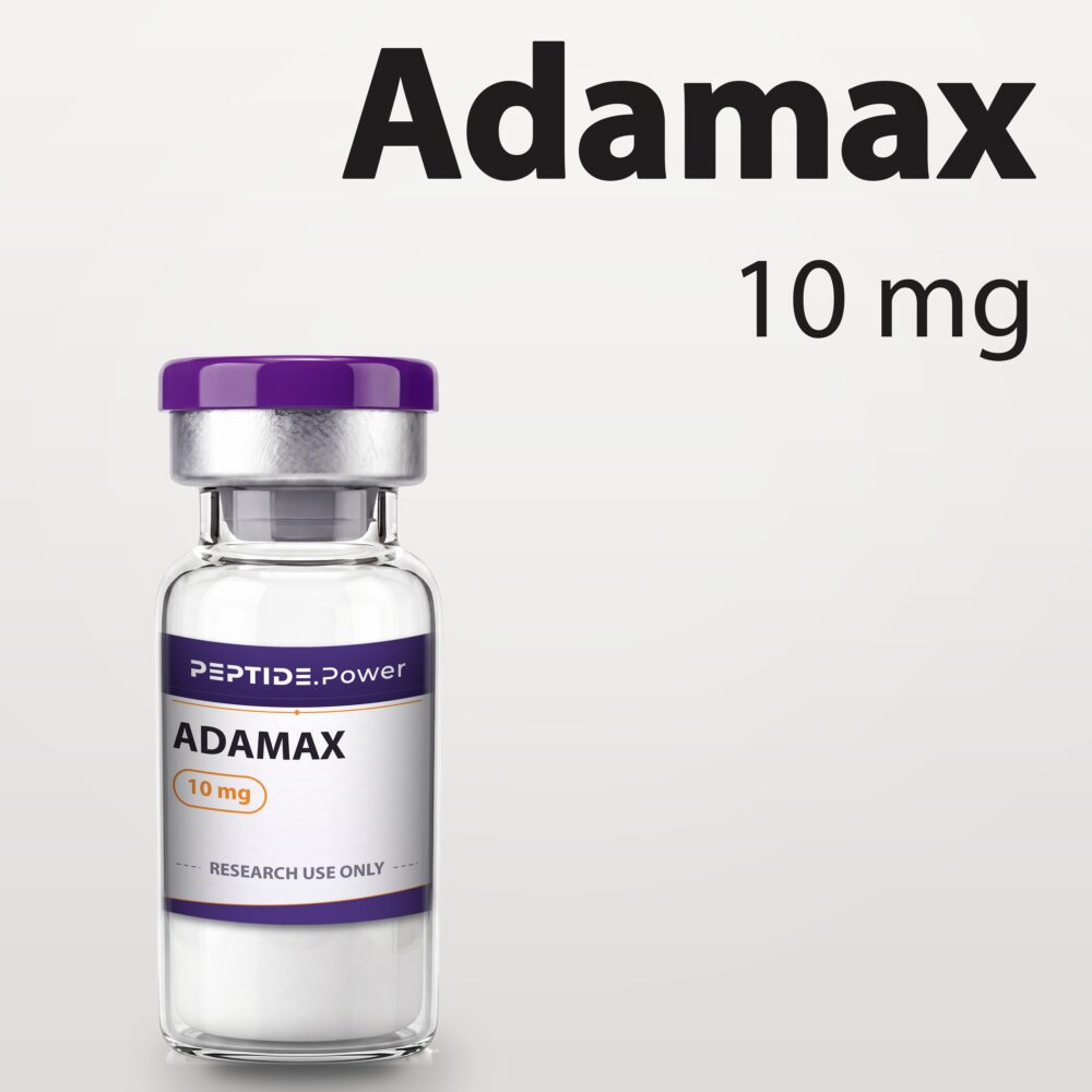 Adamax: 10 mg - Research Peptide Vial Kit, 99%+ Purity (CoA) | PEPTIDE.Power