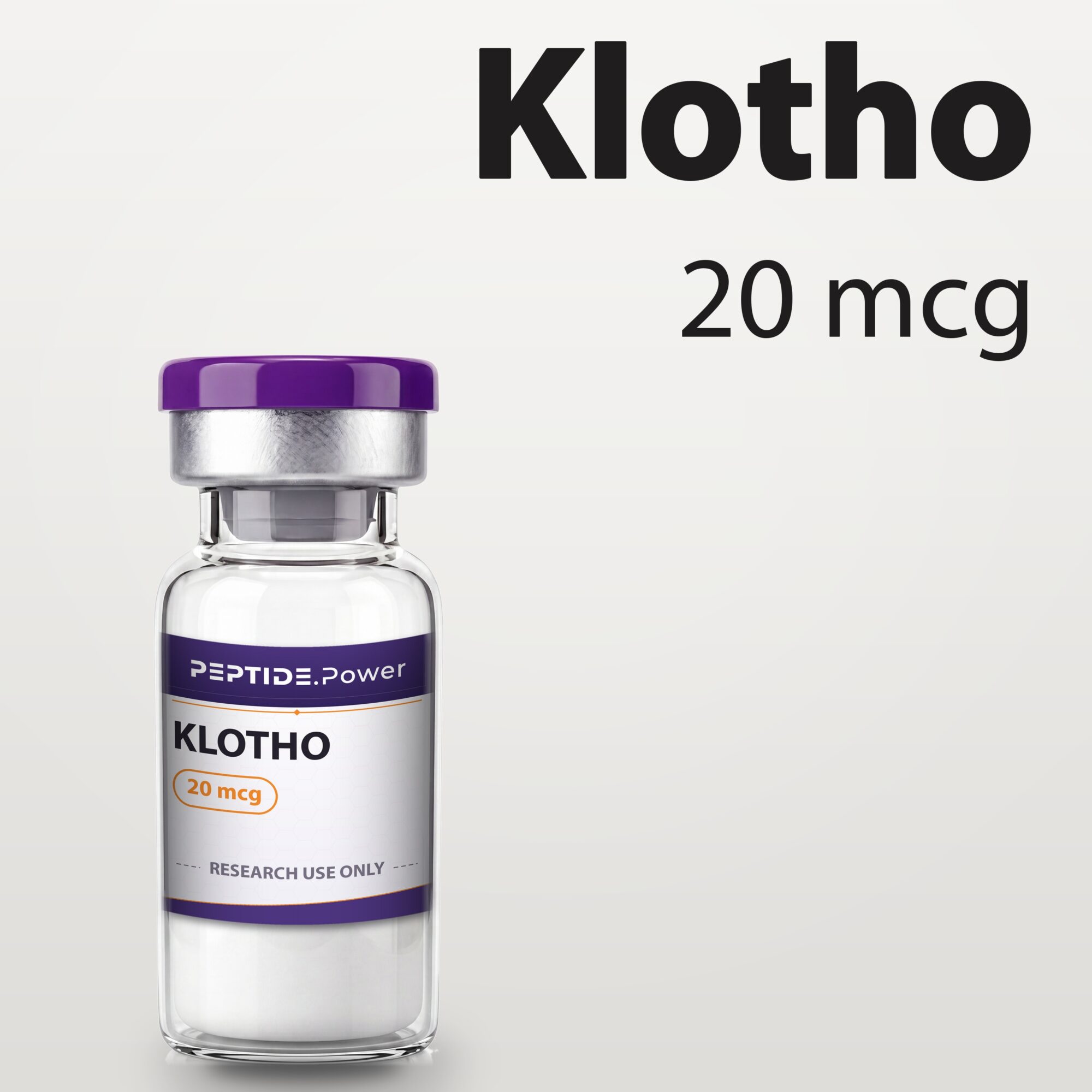 PeptidePower Klotho - research vial
