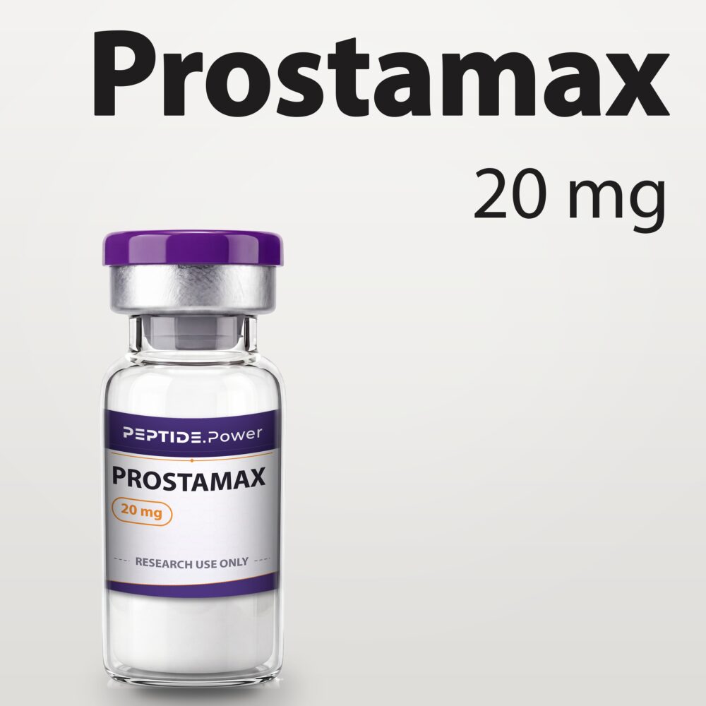 Prostamax: 20 mg - Research Peptide Vial Kit, 99%+ Purity (CoA) | PEPTIDE.Power