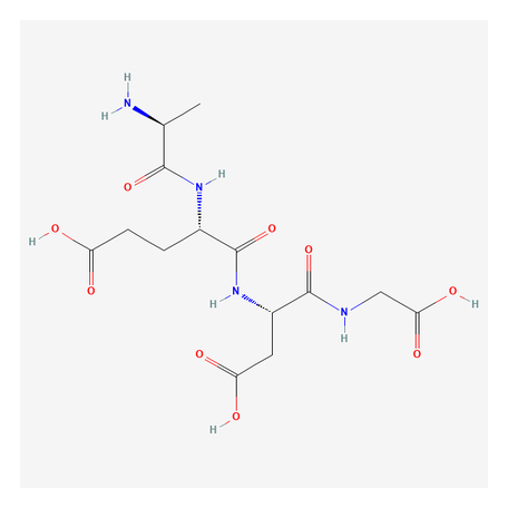 2D chemical structure of Epithalon - Synthetic Tetrapeptide, Research Reference Material