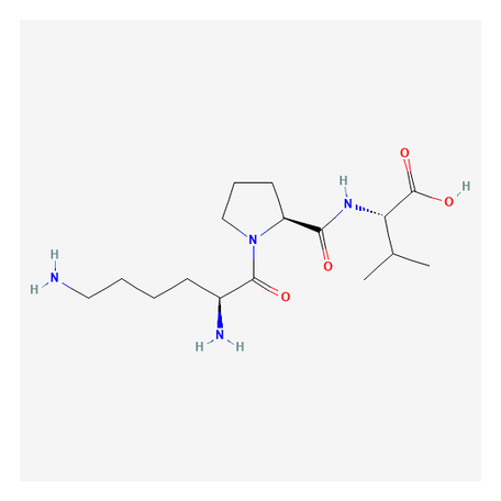 2D chemical structure of KPV - Melanocortin-Derived Tripeptide, Research Reference Material