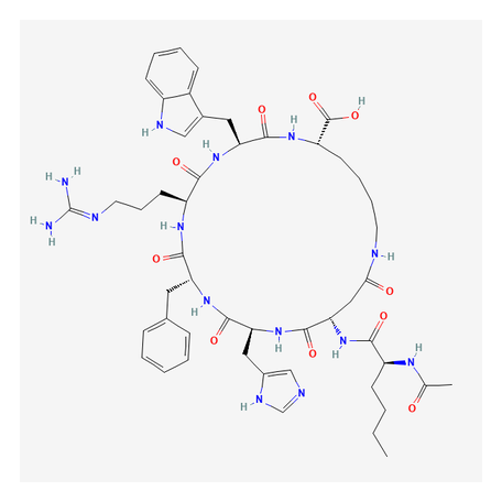 2D chemical structure of PT-141 - Melanocortin Receptor Agonist Peptide, Research Reference Material