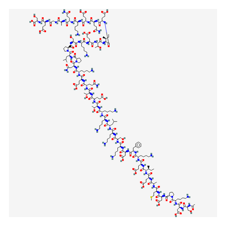 2D chemical structure of TB-500 (Thymosin Beta 4) - Synthetic Actin-Binding Peptide, Research Reference Material