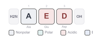 Amino-acid sequence of Cartalax - Synthetic Tripeptide (Ala-Glu-Asp), Research Reference Material